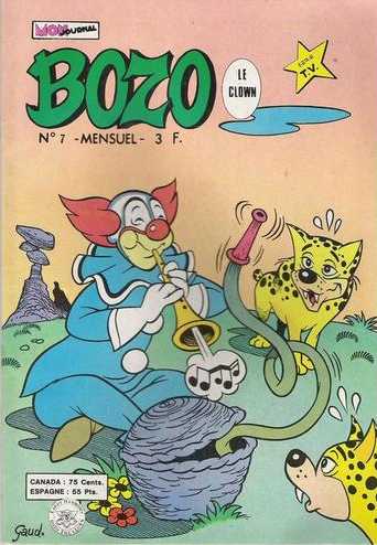 Scan de la Couverture Bozo le Clown n 7